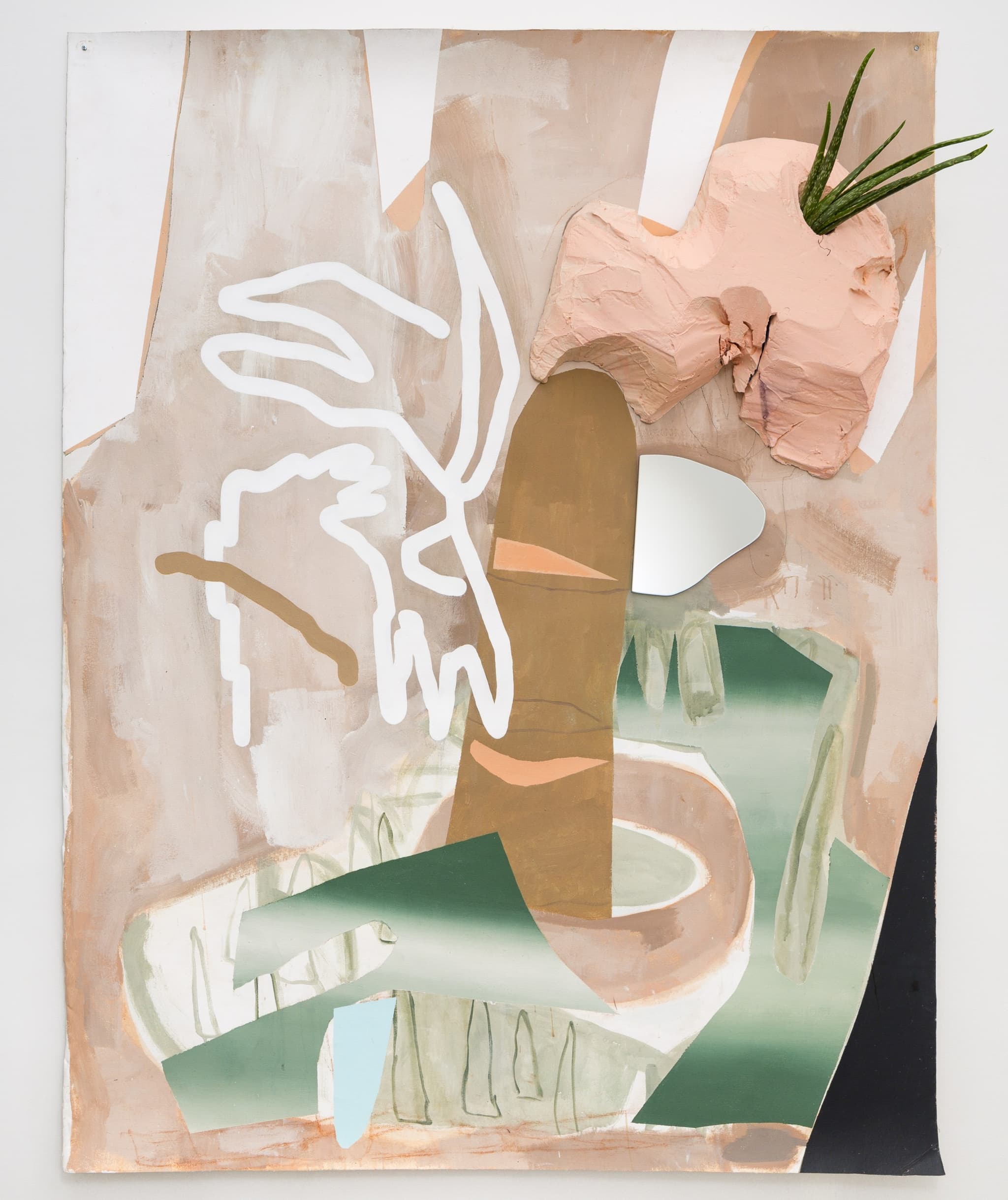 A collage by Deborah Anzinger.