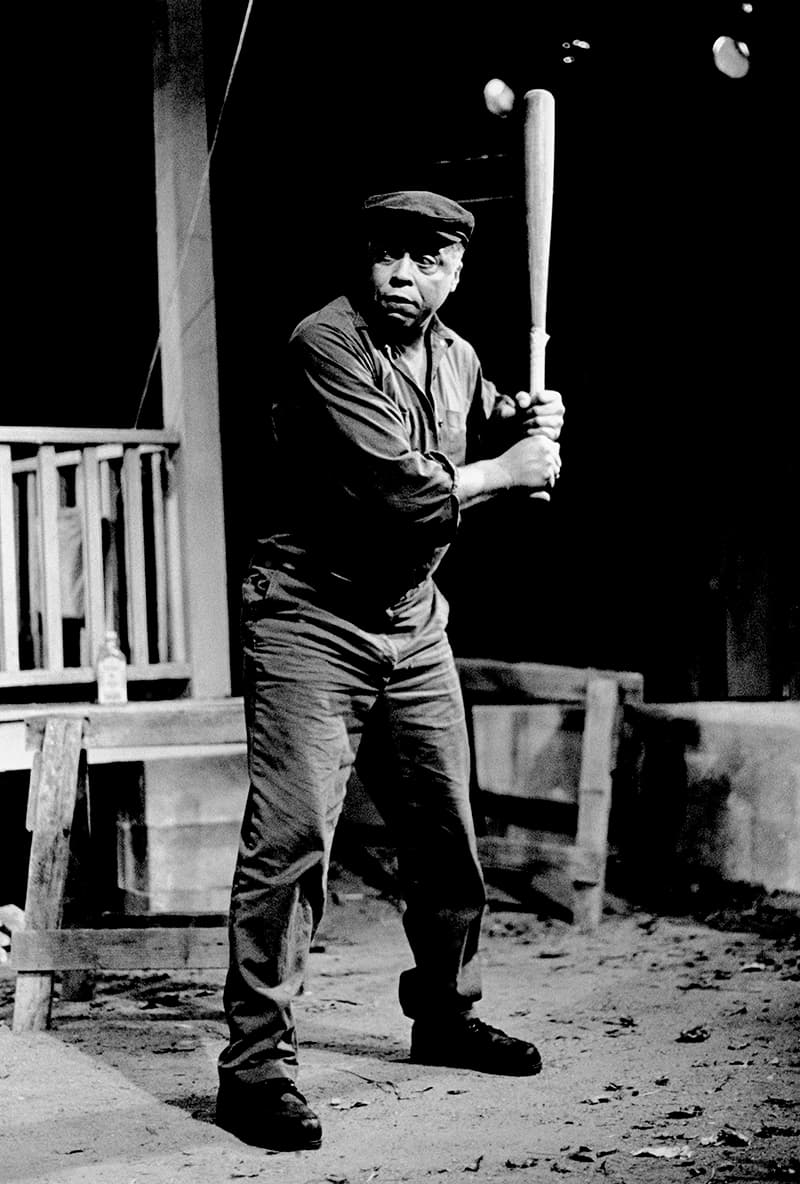 Pictured: James Earl Jones in FENCES by August Wilson. Directed by Lloyd Richards, 1985.