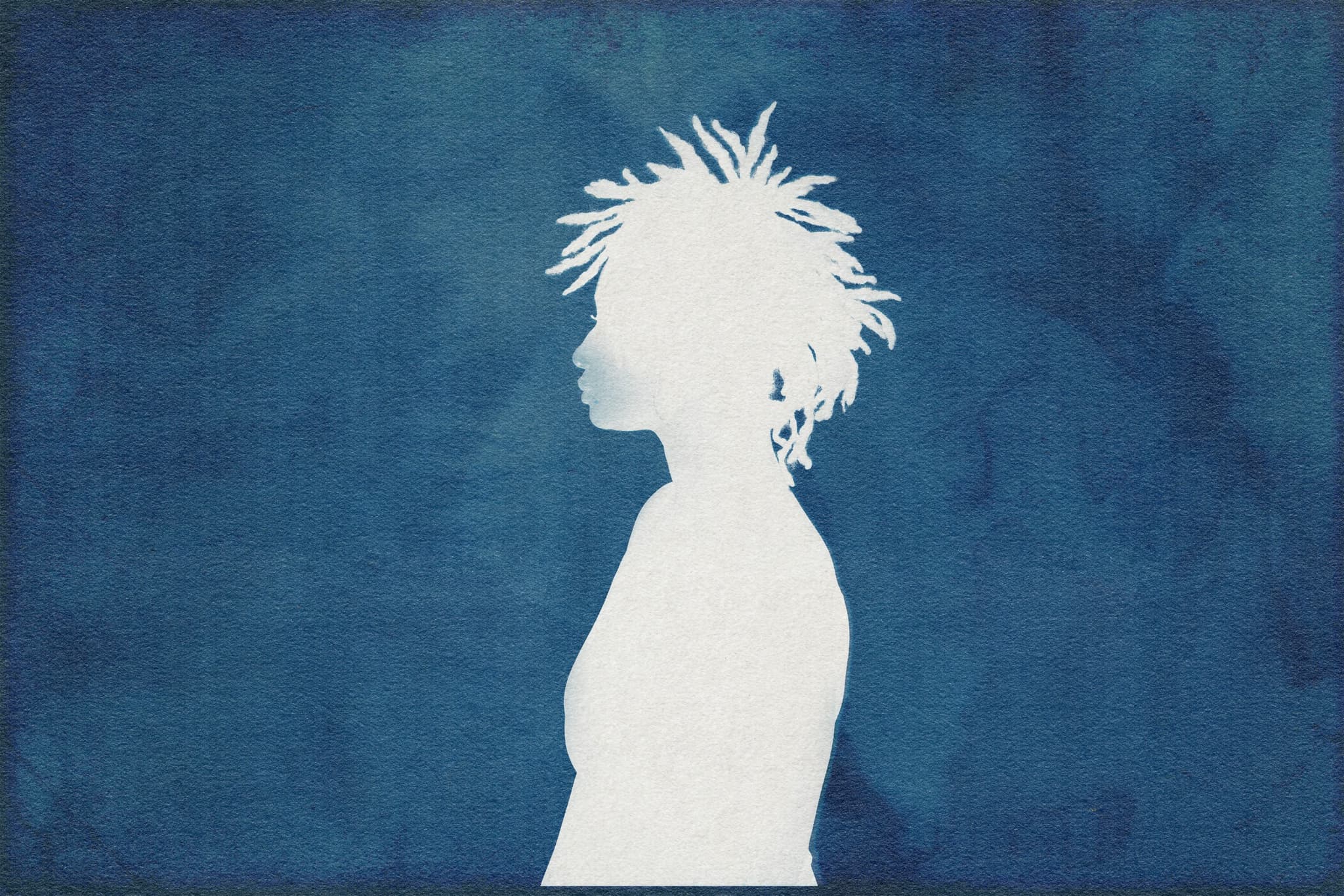 An illustration of a person's profile.