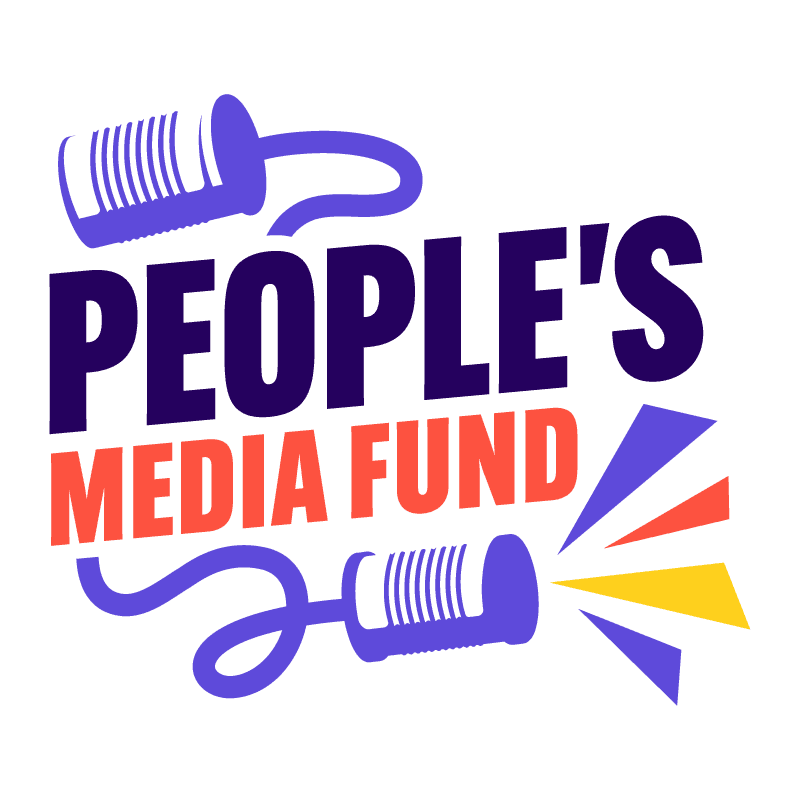 A color logo for the People's Media Fund.
