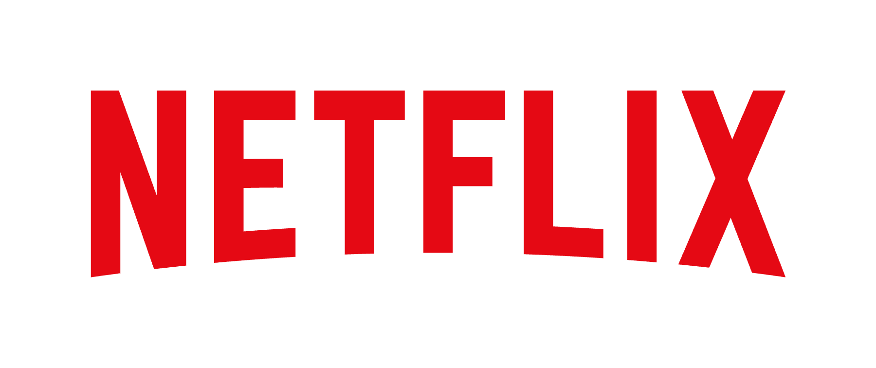 Netflix logo in red