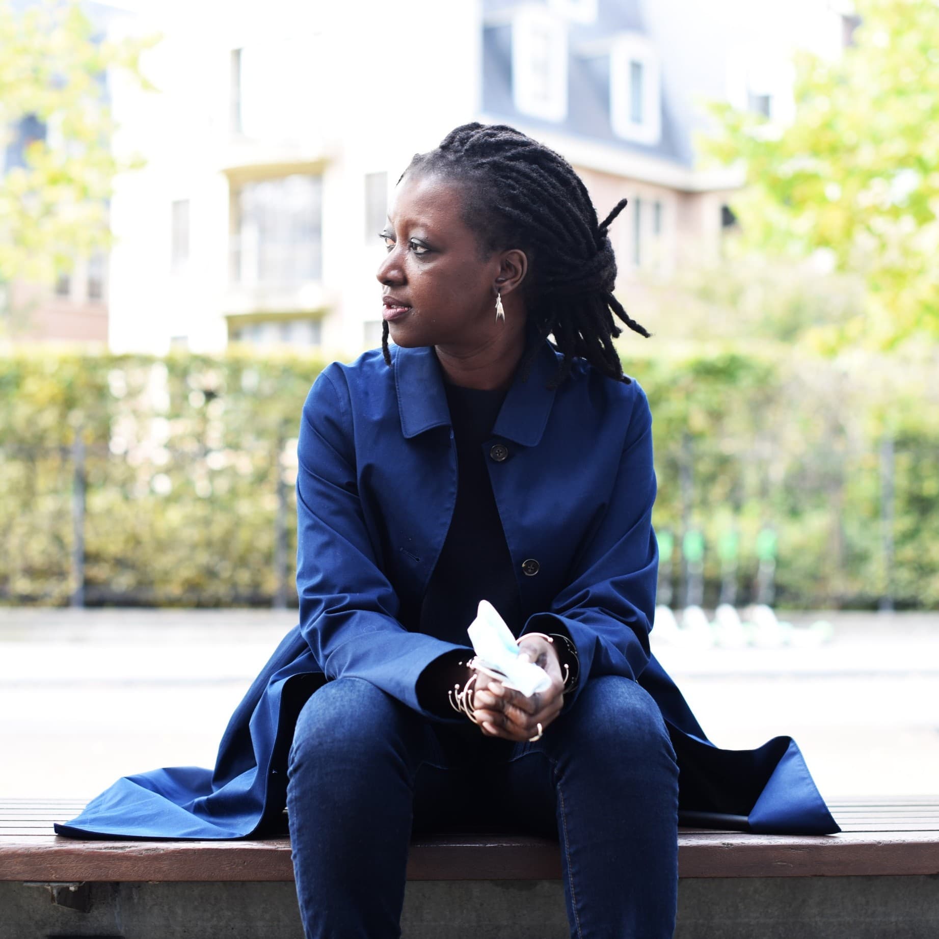 A photograph shows a portrait of Katy Léna Ndiaye.
