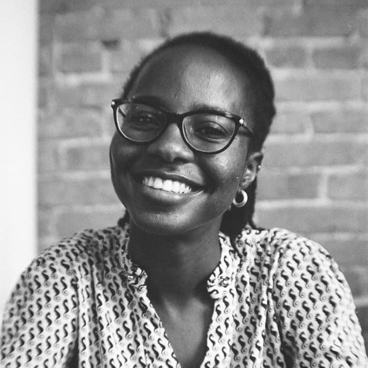 A photograph shows a portrait of Ifeyinwa Arinze.