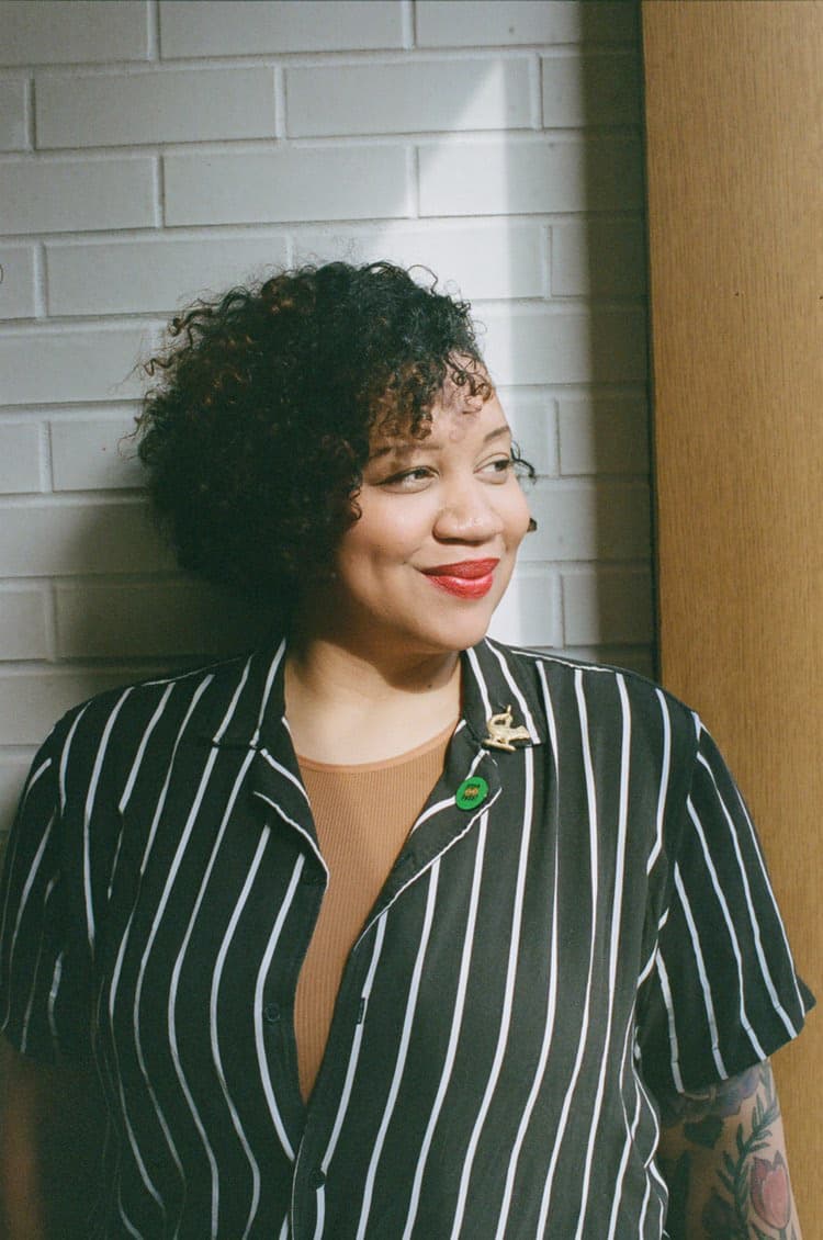 Head shot of Cybille St.Aude-Tate